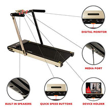Sunny Health & Fitness ASUNA Space Saving Treadmill Black