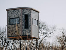 MUDDY Penthouse Box Blind Steel Wall Construction Cracked Mud Camo Multicolor