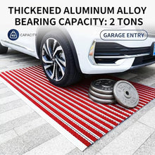 Eejovative Door Floor Mat Aluminum, Heavy Duty Patio Porch Mat for Inside Outside, Non Slip Large Area Doormat(Yellow WxL 80x150cm/2.6x4.9ft)