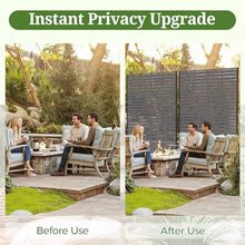 Trygoal 72" Privacy Screen Outdoor Privacy Fence Panel for Patio