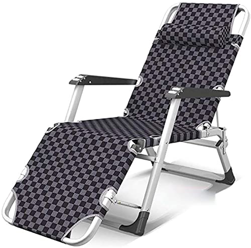 YYBOES Sun Loungers,Heavy Duty Sun Lounger Chair Garden Furniture,Camping Garden Deck Chairs Folding Recliner Reclining Waterproof Chaise Loungers Metal for Outdoor Office