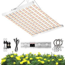 SZHLUX 620W LED Grow Light 4×6ft Daisy Chain Dimming Full Spectrum Grow Lights for Indoor Plants, Sunlight Plant Light for Seedling Veg and Bloom Commercial Growing lamp