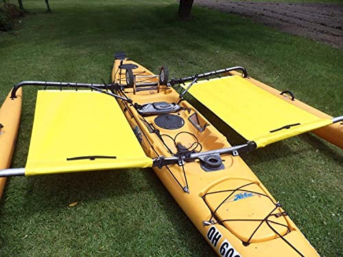 Generic Kayak Side Trampoline Yellow - Hobie Adventure Island 2014 and Earlier