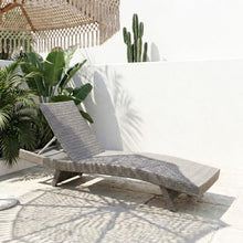 Seeheool Luxury Comfort Outdoor Chaise Lounger Set of 2 Premium Adjustable Gray Resin Wicker Patio Furniture Sunbathing Poolside Seating