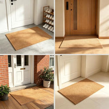 Coco Door Mat With Heavy-Duty Backing Non Slip Doormat Outside Entrance