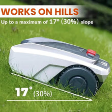 VNATWGOO Robot Lawn Mower, APP Controlled Automatic Mower, Self-Charging Robotic Lawn Mowers, Maximum 1500m Lawn Area