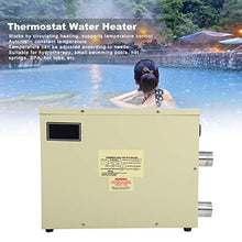 Hozee 5.5KW 220V Electric Pool Water Heater Water Heater Thermostat For Above Ground Inground Pool SPA Hot Tub Portable Pool Heater Electric Thermostat Heater Pump Swimming Pool Thermostat SPA Bath