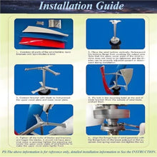 16000W 20000W Vertical Wind Turbine Generator - High-Efficiency 3-Blade PM