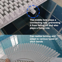 DHXIAMZ UV Resistant Swimming Pool Drainage Grate - Flexible Overflow Grating for Pool, Shower & Channel Drainage Systems - Durable Splice Gutter Grill Grid