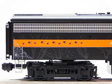 LIONEL TRAINS Halloween Legacy FB-2 Diesel Locomotive #1030B O Gauge Natural Colors