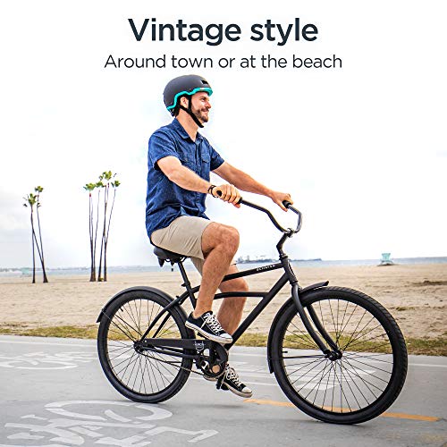 Schwinn Huron Adult Beach Cruiser Bike 3-Speed Black