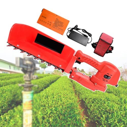 Electric Reciprocating Saw 1400r/Min Hedge Trimmer | Electric Tea Picking Machine with Battery - 5-6 Hours | Electric Brushless Chainsaw for Garden Pruning, Picking Tea