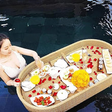 ERoomQ Floating Tray for Pool Large Floating Spa Hot Tub Bar Drink and Food Table Refreshment Tray for Pool Or Beach Party Float Lounge