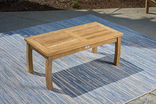 Tortuga Outdoor Jakarta Teak 5-Piece Outdoor Furniture Set with Navy Cushions Brown