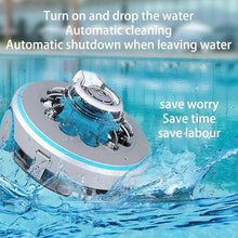 MZGYYD Automatic Robotic Pool Cleaner, Smart Cordless Swimming Pool Vacuum Cleaner, Rechargeable Robotic Pool Cleaner