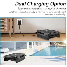 KJLYLPP 400um Filtering Smart Pool Skimmer, Automatic Pool Vacuum Cleaner with Auto-Escape and Auto-Turn, with Brushless Motor and 4.1L Storage Capacity