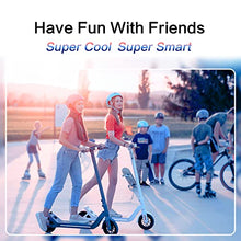 LEQISMART Electric Scooter 600W Motor Dual Brakes 28-Mile Range White