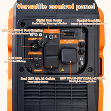 JEKAL 3800W Quiet Portable Inverter Generator, Gas Generator for RV Camping