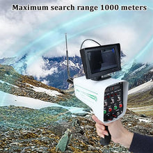 Metal Detector Scanner with LCD Screen,Gold Silver Copper Finder,30M Depth,1000M Range,Ideal for Treasure Hunting and Professional Use