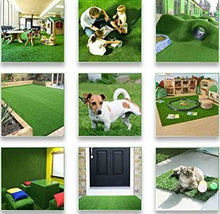 Petgrow Realistic Artificial Grass Rug 1.37" Height 13x82FT