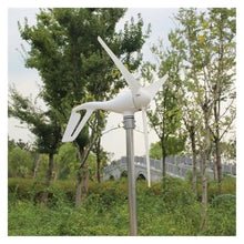 VBSNKLOI Wind Turbine Generator, S3 Wind Generator 24V Permanent Magnet Wind Solar Hybrid System for Street Light Home Landscape Power(100w)