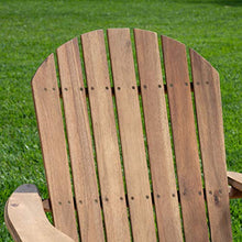 Great Deal Furniture Outdoor 5 Piece Acacia Wood Adirondack Rocking Chair Set with Fire Pit Natural Stone + Natural