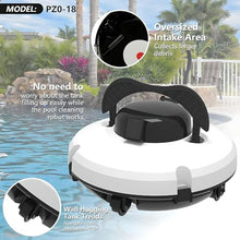 Cordless Robotic Pool Cleaner | Dual-Motor with Auto Stop, 90 Min Runtime – Quiet & Energy-Efficient for In-Ground & Above-Ground Pools