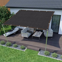 LJTGFHP 90% Garden Shade Cloth, 26 x 38 FT HDPE Mesh Tarp with Upgraded Grommets, UV-Resistant Outdoor Sun Shades for Greenhouse, Garden, Patio Plants, Pergola,Balcony