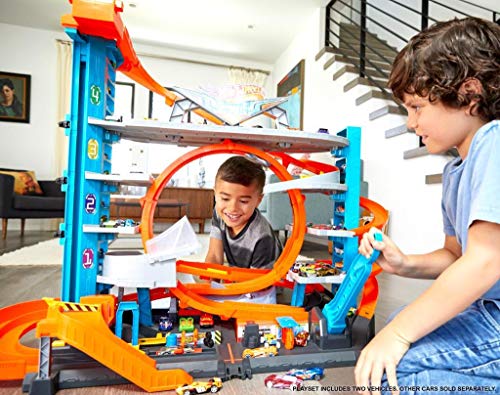 Hot Wheels City Ultimate Garage Shark Attack Orange