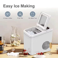 TEDILUVI Home Ice Machine Dormitory with Small Power Table Surface Chewing