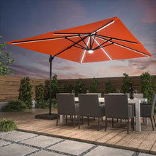 OROTLECT 138'' x 108'' Rectangular Lighted Cantilever Umbrella