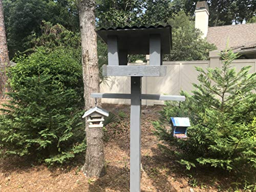 Hand Crafted In-Ground Bird Feeder