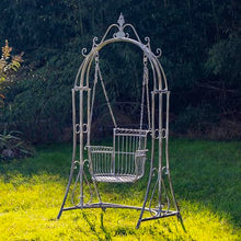 Outdoor/Indoor Swing Chair (Bronze Blue)