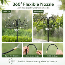 WLCGYD Bendable Misters for Outside Patio, Portable Standing Misting System