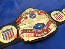 Grd Sports CNC HD NWA United States Heavyweight Wrestling Championship Belt Black
