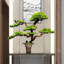 YXIANG56Q Fake Plants Artificial Bonsai Tree Indoor Fake Plants Decor with Ceramic Pots for Home Table Office Desk Bonsai Tree