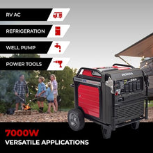 Honda EU7000iS 7000 Watt 120/240V Inverter Generator (EU7000ISNAC1)