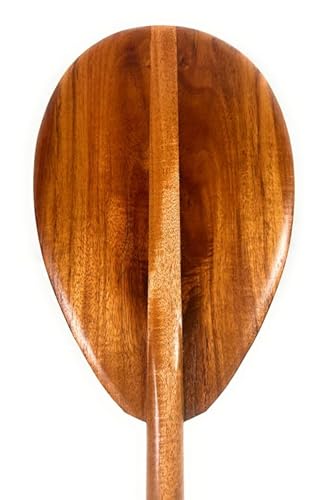Tikimaster Koa Outrigger Paddle 60 Inch Steersman