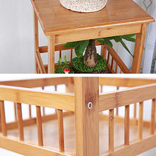 ZOCWJK Indoor Plant Stand Multipurpose Plant Stands Indoor Outdoor Flower Pot Holder Plant Pot Stand for Balcony Corridor Garden Terrace Multifunctional,Natural-100cm