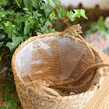 SDREYKUF Garden Pots Planters Indoors Weaving Flower Hanging Basket Plant Hanger for Plants Home Balcony Decoration