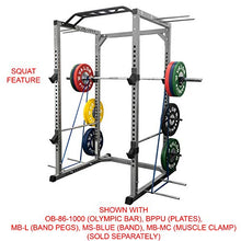 Valor Fitness Heavy Duty Power Cage with Multi-Grip Chin-Up Bar BD-41