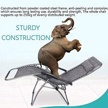 IIPOSAQQ Heavy Duty Zero Chairs Garden Outdoor Patio Sunloungers Folding Chairs Outdoor Camping Chair for Outdoors Camping Chair with Neck Cushion Support 200 Kg