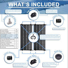 SunValue Ultimate Solar Pool Heater DIY Kit - Get the Most Out of Your Pool - Extend Your Swim Season & Pool Enjoyment (2-4'x12' Panels / 96 Square Feet)