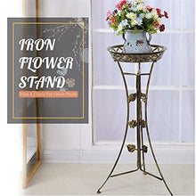 Metal Plant Stand Shelf Elegant Display Garden Balcony Flower Pot Shelf Rack Holder (Colour: D, Size (OneColor As The Picture Shows)