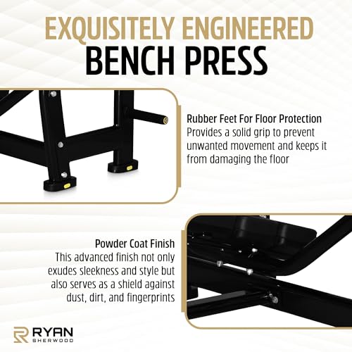RYAN SHERWOOD Olympic Decline Bench Press Black
