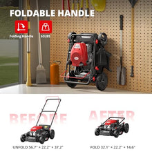 AMERISUN 21" Gas Lawn Mower,144cc Engine,2-in-1 Mulching & Side Discharge