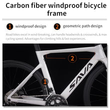 SAVADECK Carbon Road Bike Black