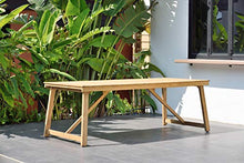 Amazonia Keystone 9-Piece Oval Patio Dining Set Grade A Teak Wood Black Sling Chairs Black