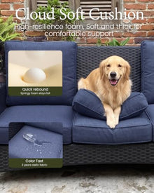 LayinSun 5 Pieces Outdoor Patio Furniture Set