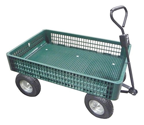 Tierra Garden Green Wagon with Foam Tires